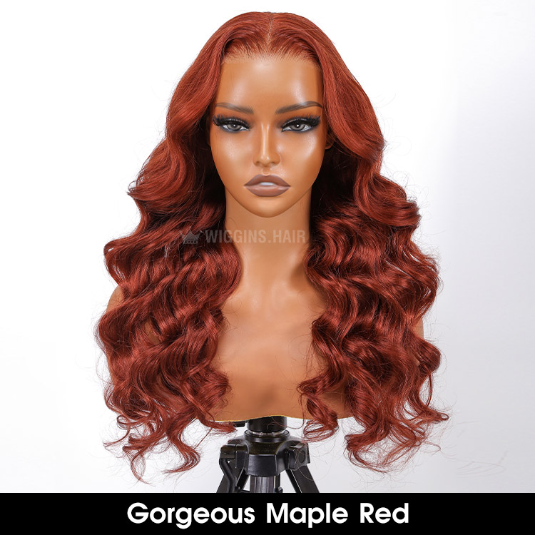 maple red wig