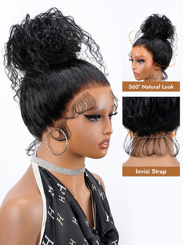 pre cut 360 lace wig