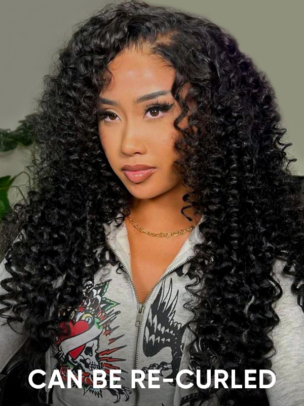 curly wig can be recurled