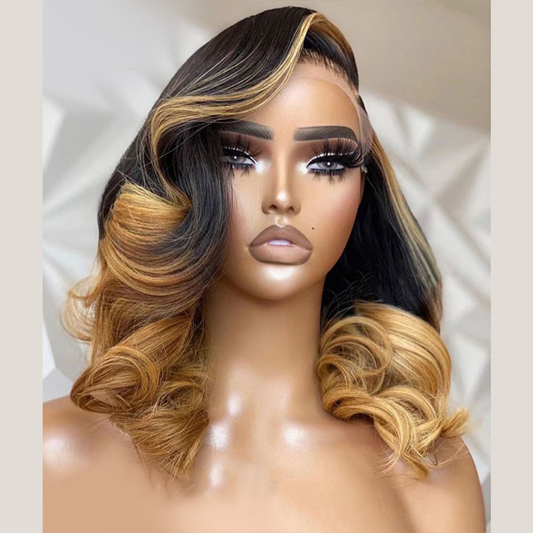 Bob Wig With Highlights