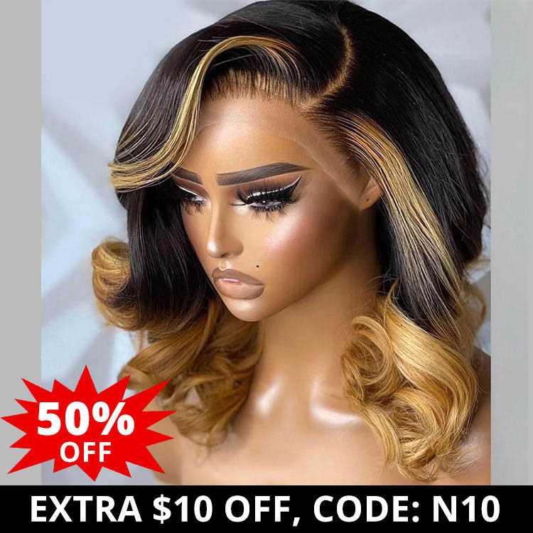 short ombre wigs