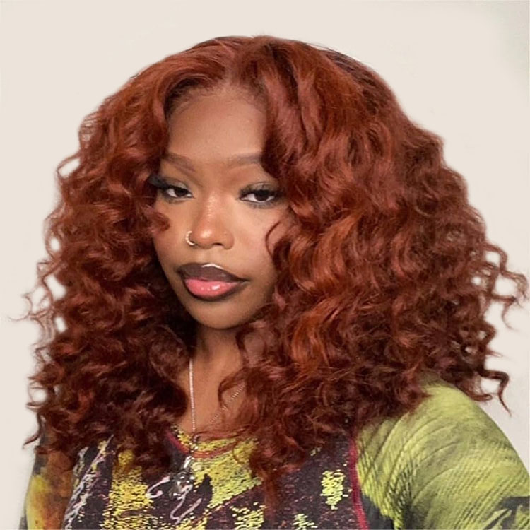 loose curly wave wigs