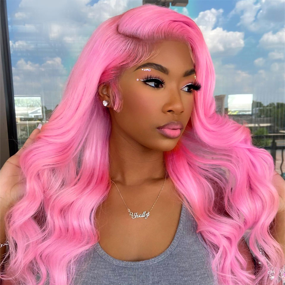 Pink Lace Front Wigs