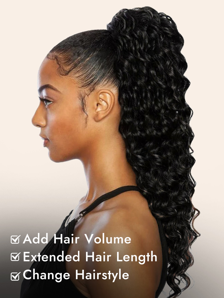 easy to wear ponytail