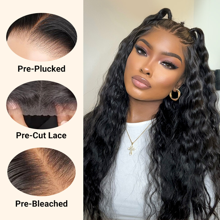 Pre-Styled Crimp Wig