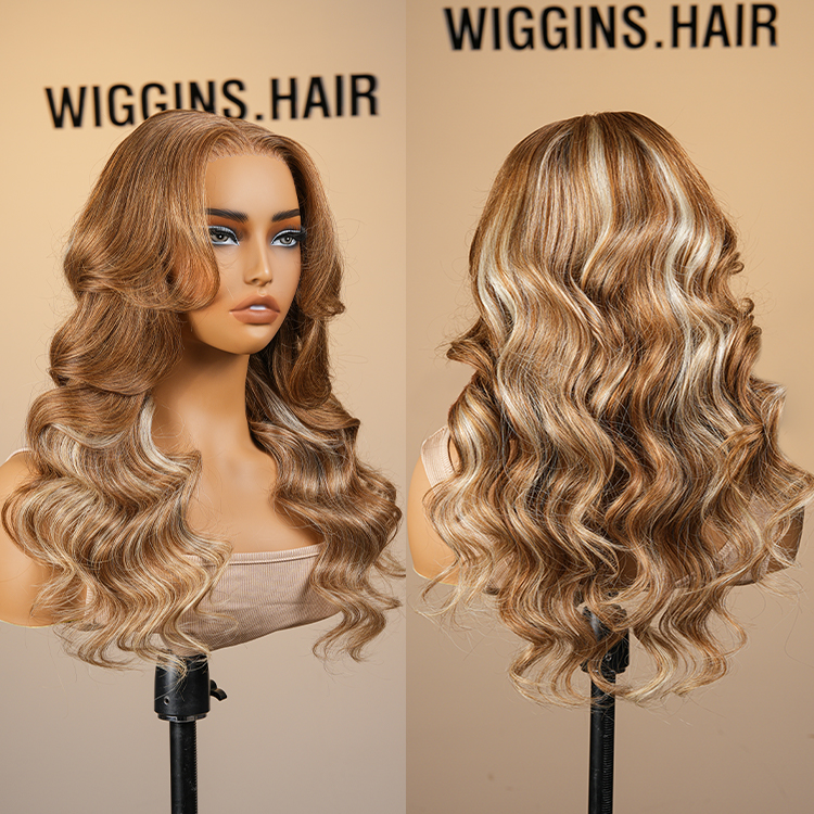 pre cut lace glueless brown wig