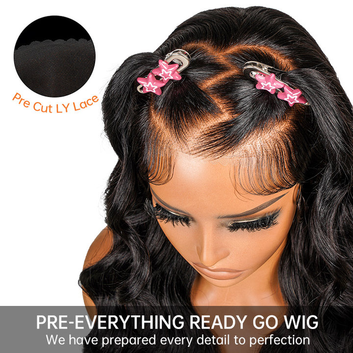 pre cut lace wig