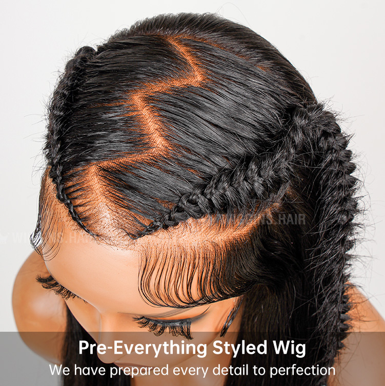 Pre everything braided wig
