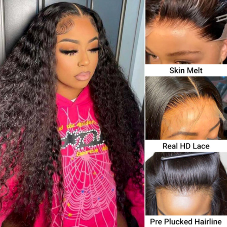 Deep Wave Preplucked Hair