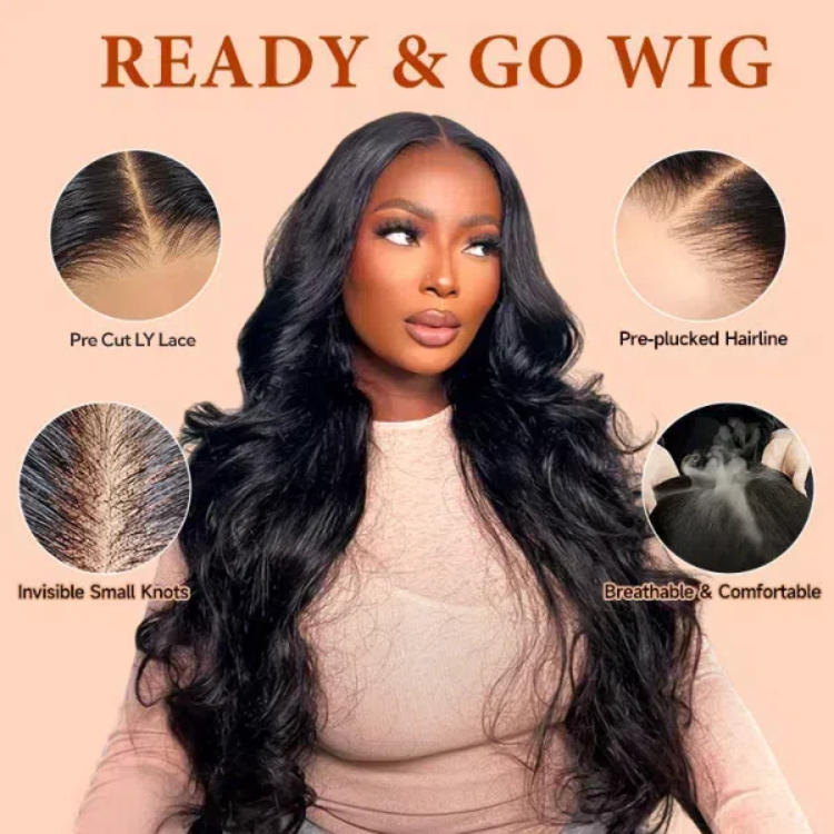 Glueless Ready To Go Wig