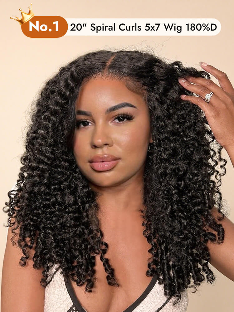 ready to go lace wigs finger coil curly hair 