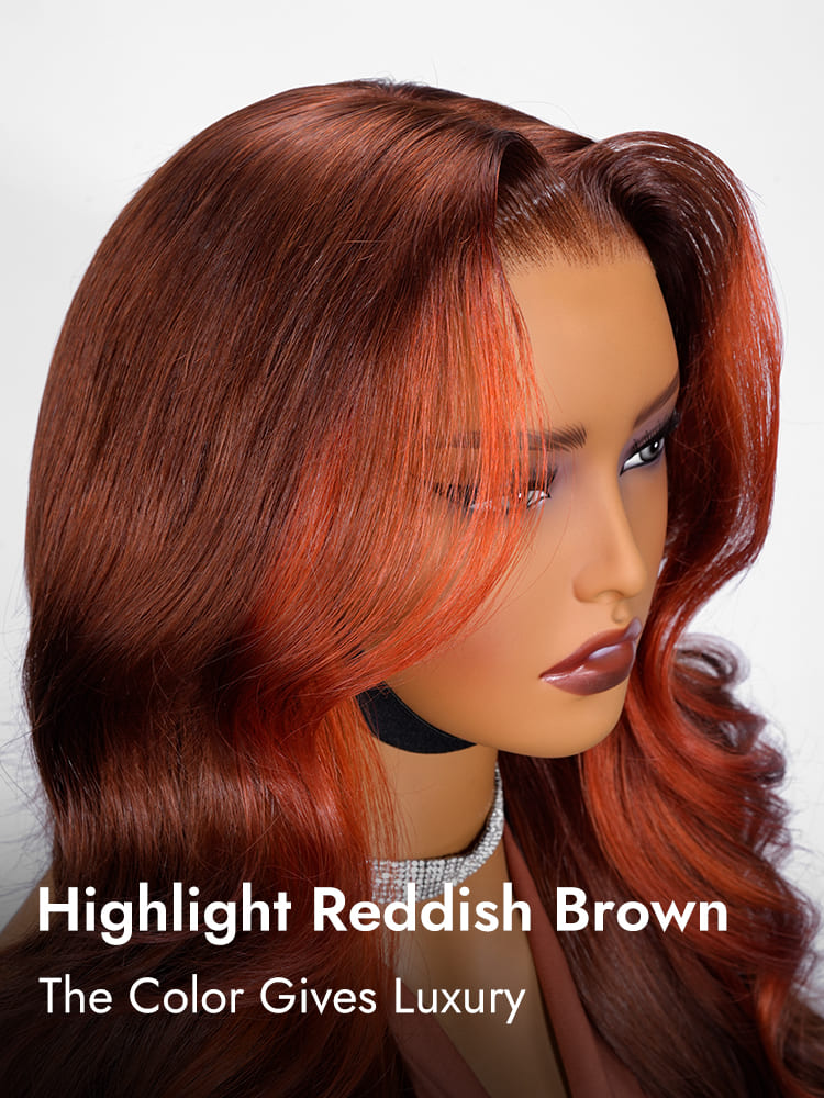 Reddish Brown Wig