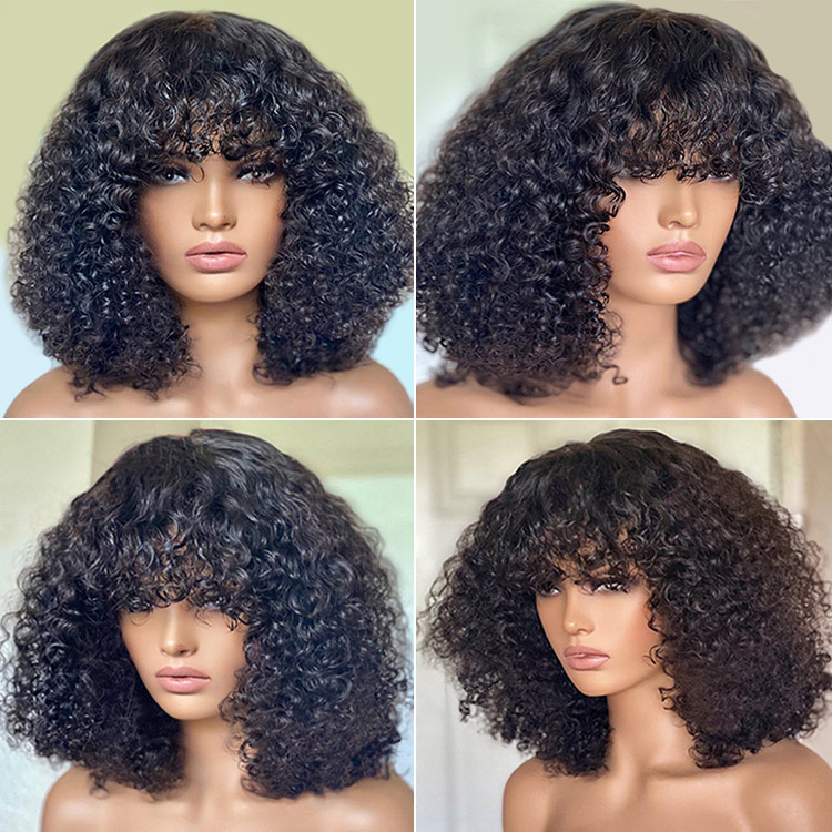 Curly Bob Wigs