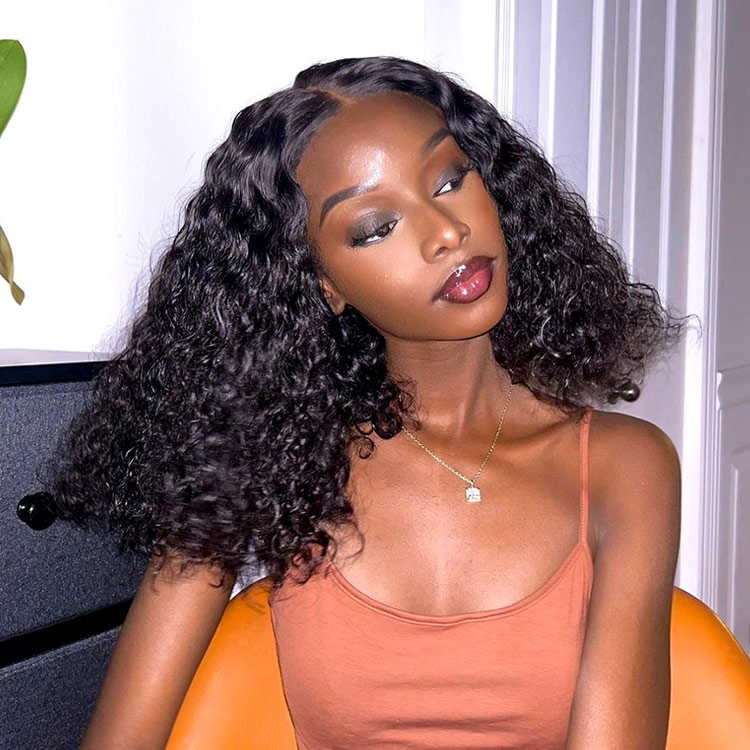 Curly Bob Wig