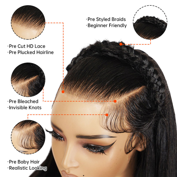 braid hairstyles for straight hair