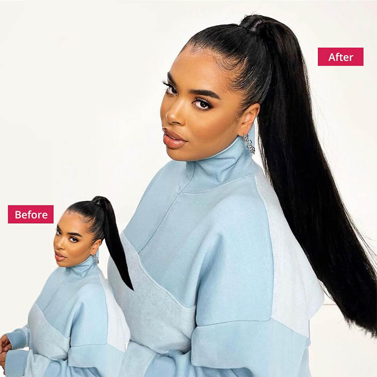 Straight Ponytail Extension