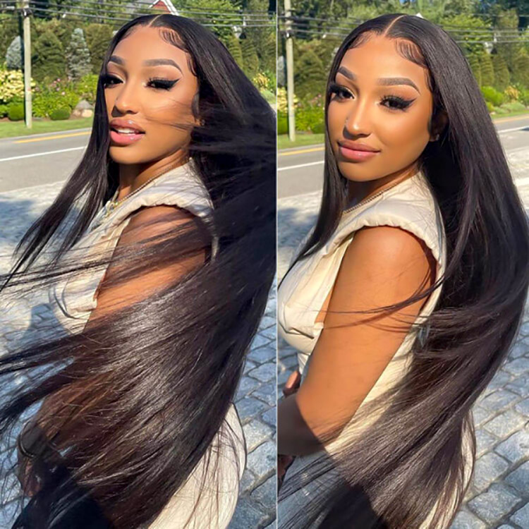 Straight HD Lace Front Wigs