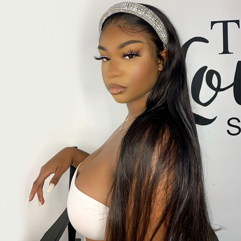 Straight Headband Wig