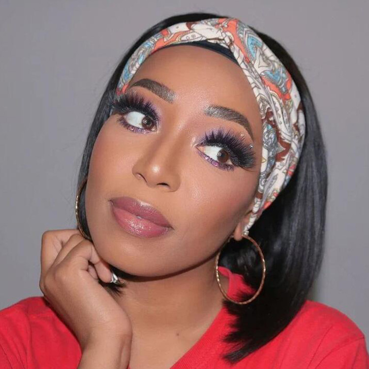 Straight Headband Wigs