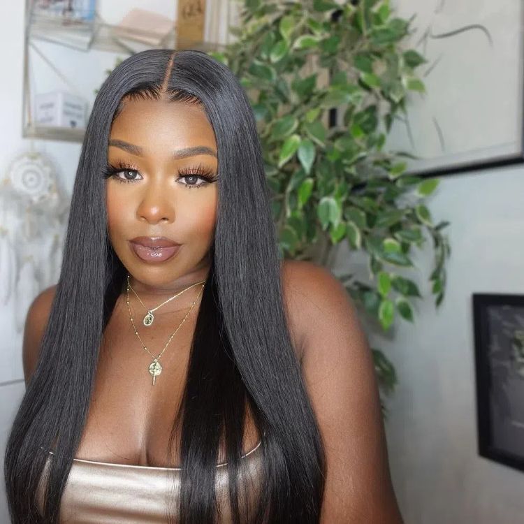 straight human hair wigs
