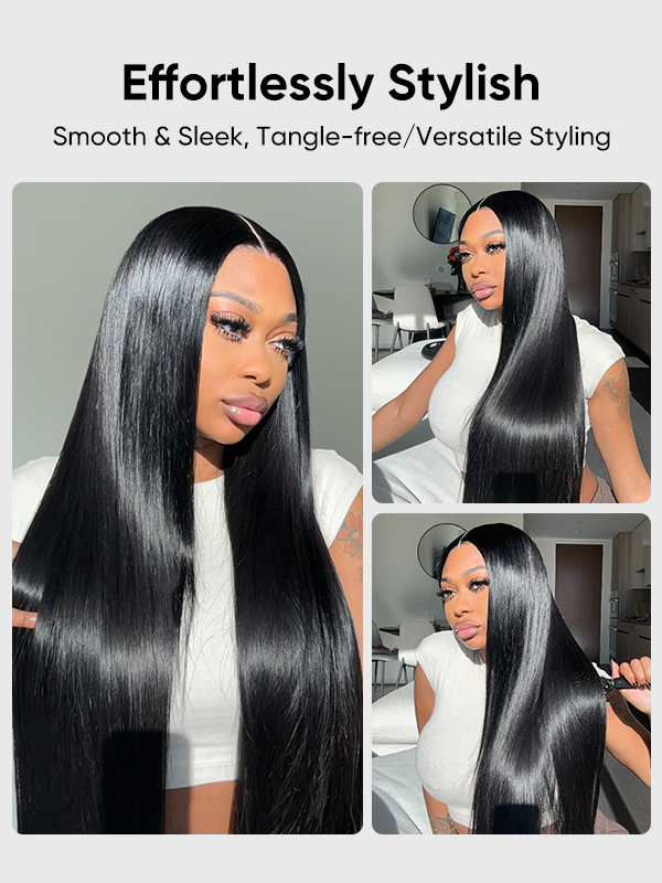 straight lace frontal wig for women
