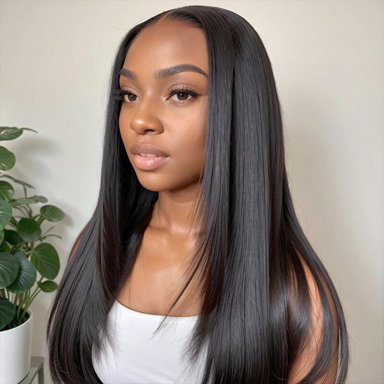 straight layer wigs