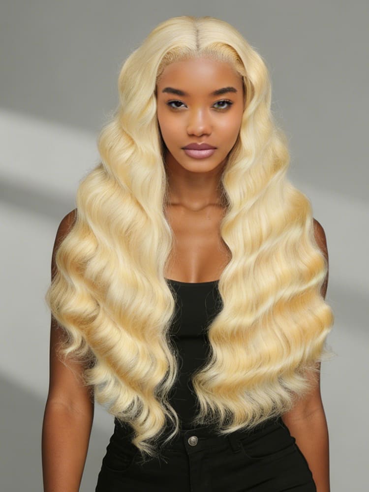 Blonde Body Wave Human Hair Wig