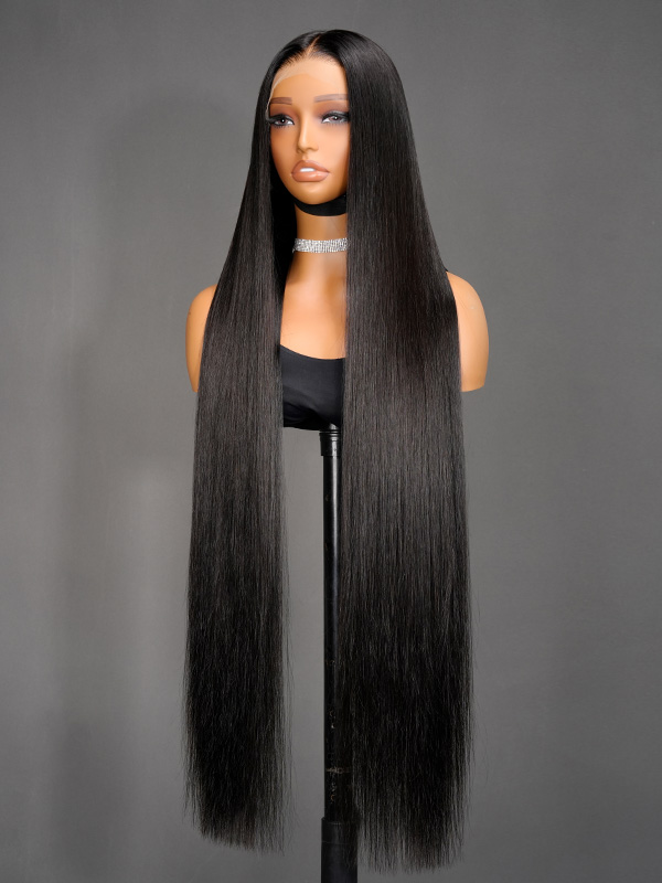 super long straight wig