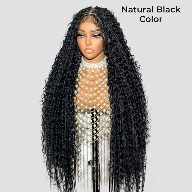 Synthetic Box Braided Wigs