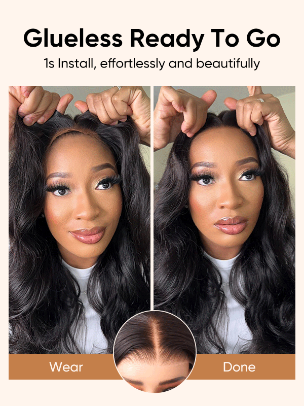 transparent lace wig