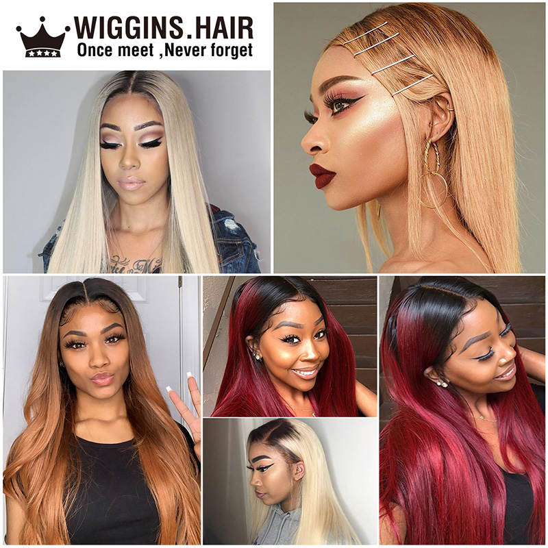 Colored U Part Wigs