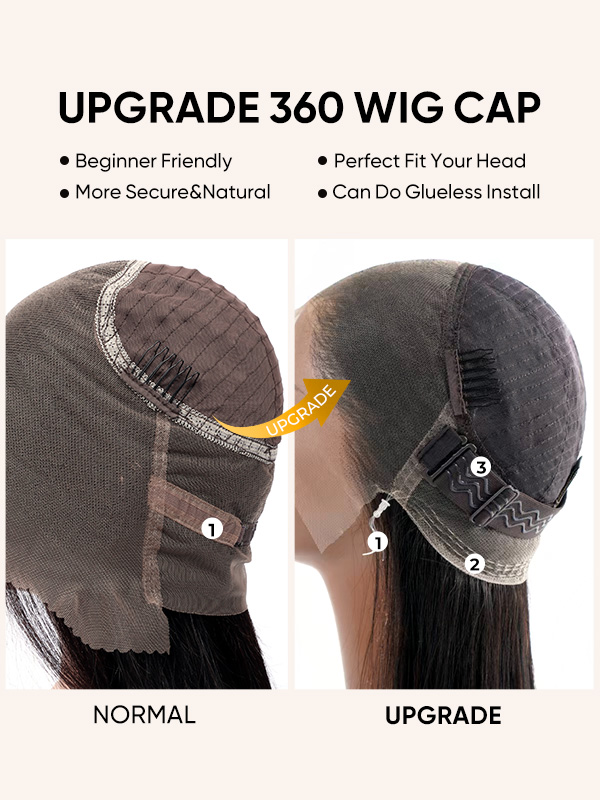 upgraded 360 wig cap