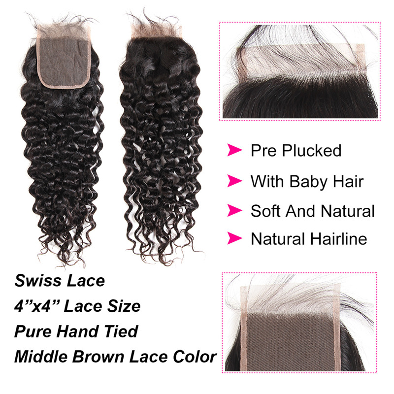 Natural Wave Lace Closure