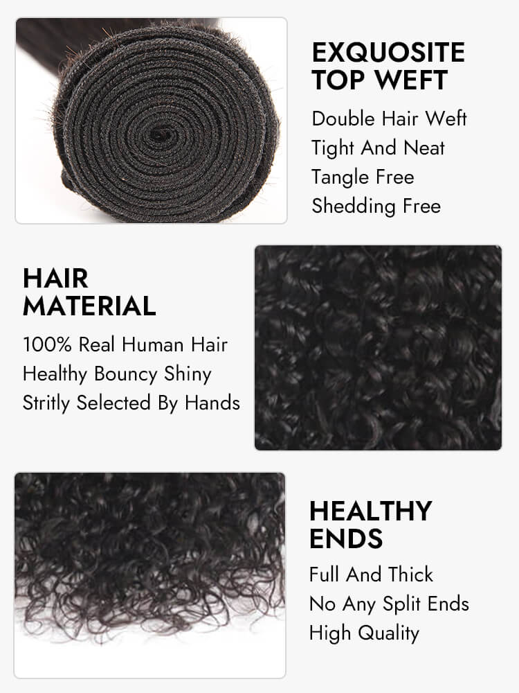 Brazilian Water Wave Human Hair Bundles