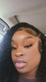 WIGGINS 250% Density Popping Curly HD Lace Front Wigs Medium Length Human Hair Wigs