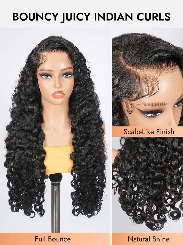 Raw Indian Curly Human Hair