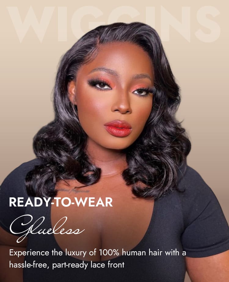 Bouncy Wavy Short Bob Wig