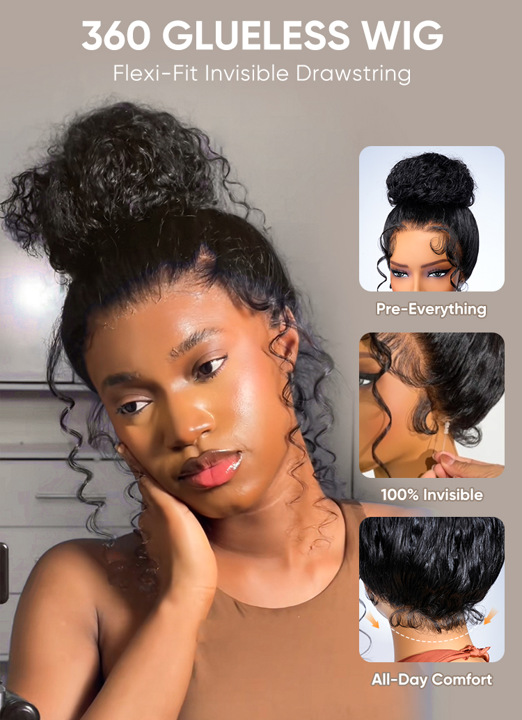 loose deep 360 lace ready to go wigs