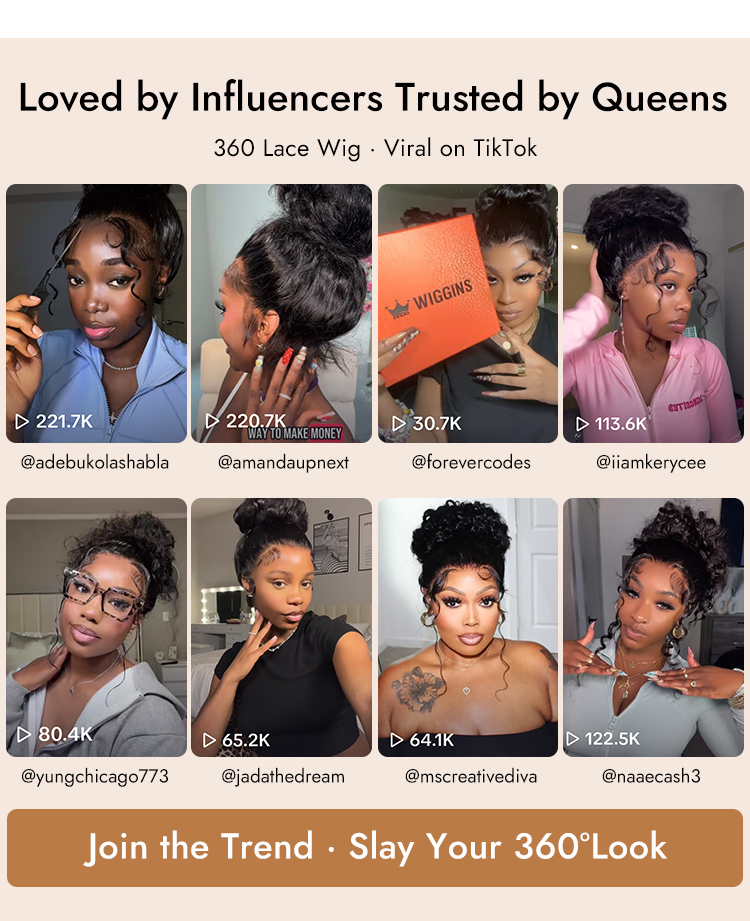 360 wig with buns