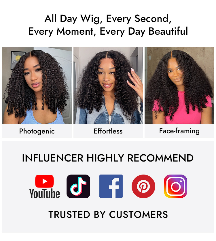 Defined Burmese Curly Hair