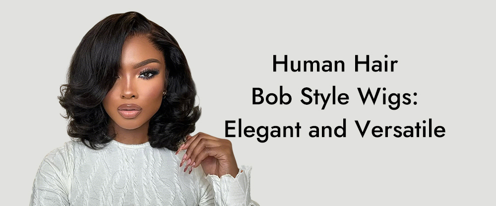 Wiggins Human Hair Bob Wigs