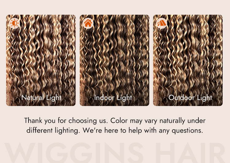Highlight Wig with Brown Roots