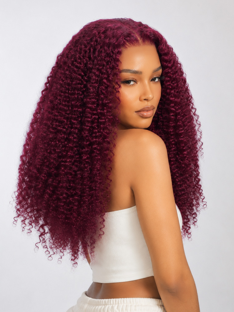 Pixie Curly 99J Human Hair