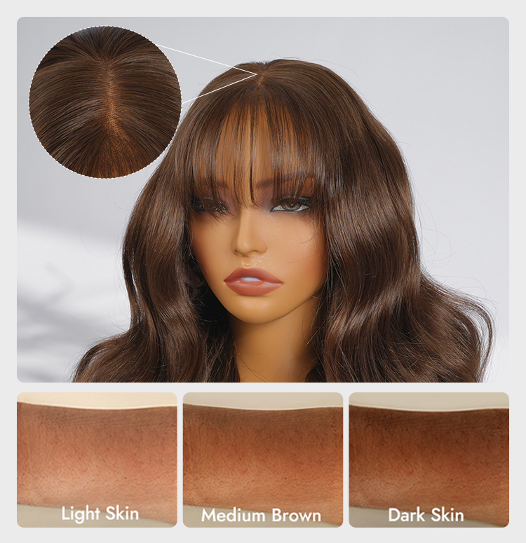 Dark Brown 5x5 Lace Wig