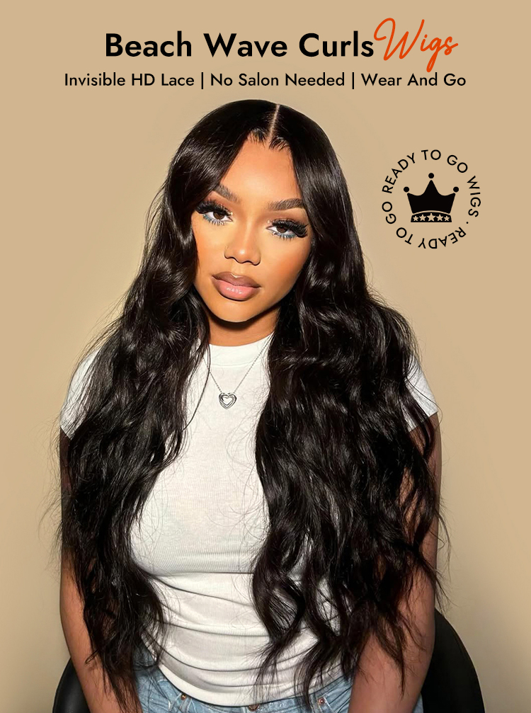 Beach Waves Human Hair
