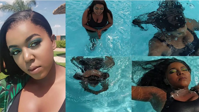 Wear A Wig While Swimming