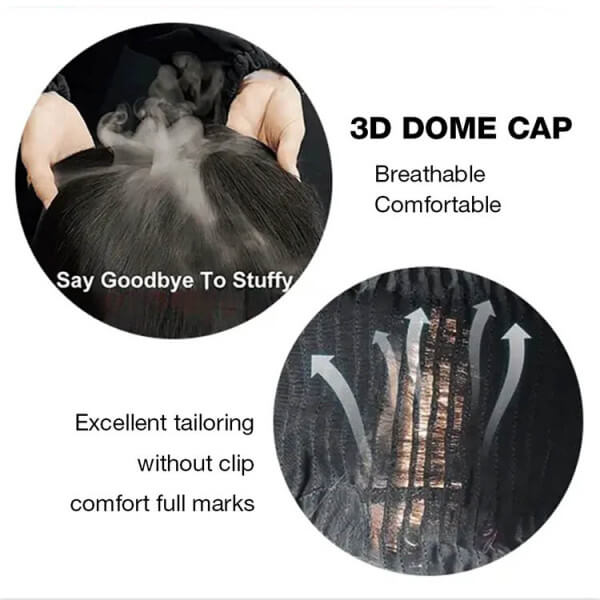 3D Dome Cap