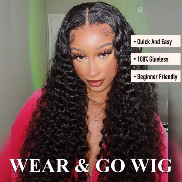 deep wave 5x5 HD Lace Wig