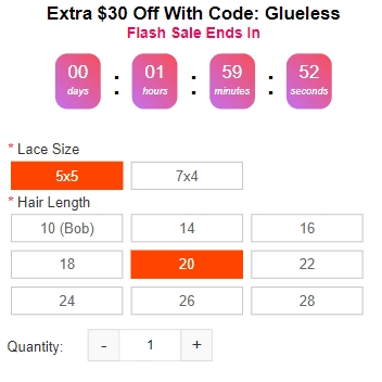 discount for ready and go wigs