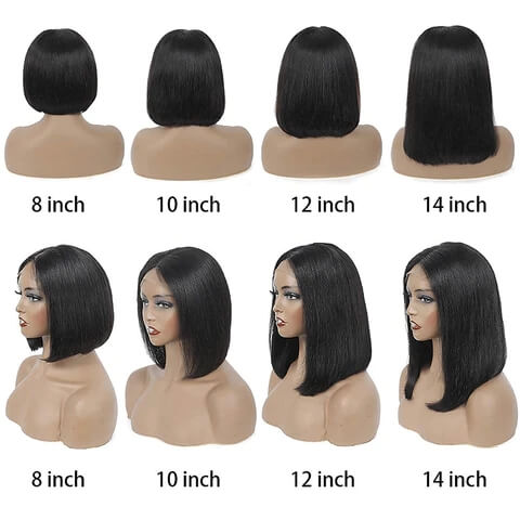 Bob Wigs Length Chart